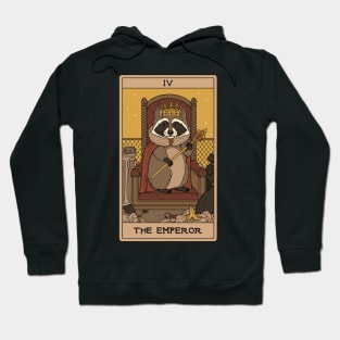 The Emperor - Raccoons Tarot Hoodie